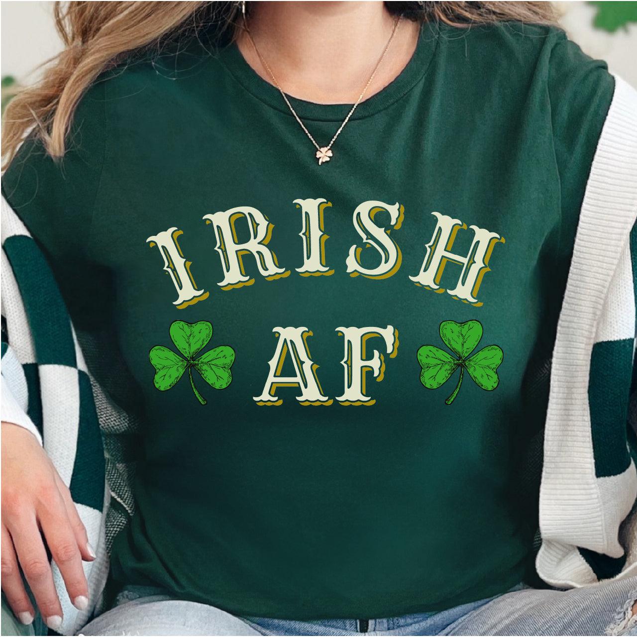 Irish AF DTF T-Shirt Transfer Nashville Design House