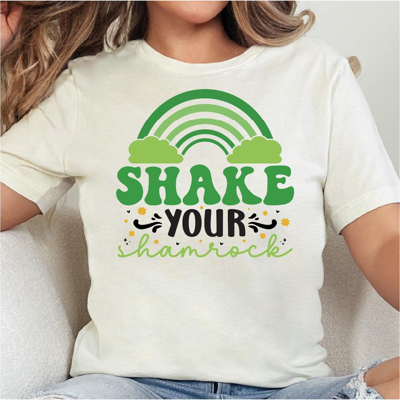 Shake Your Shamrock Rainbow DTF T-Shirt Transfer Nashville Design House