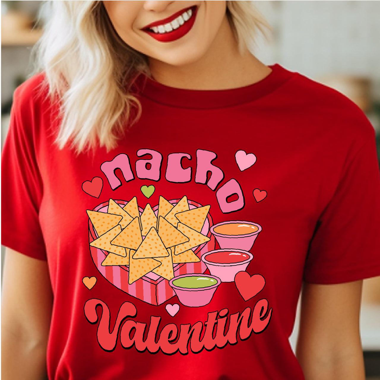 Nacho Valentine DTF Transfer Print, T-Shirt Transfer Nashville Design House