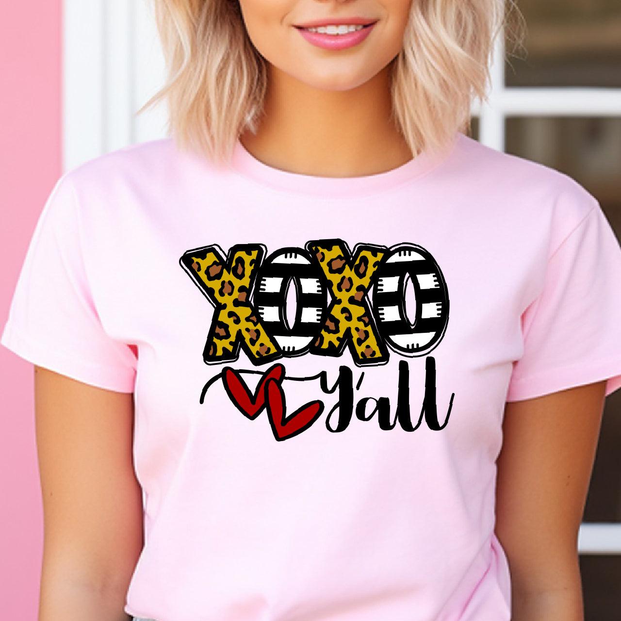 XoXo Y'all DTF Transfer Print, T-Shirt Transfer Nashville Design House