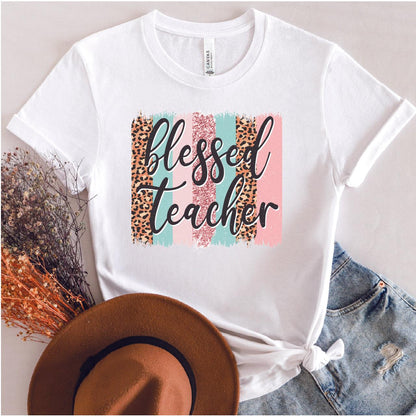 Blessed Teacher DTF Transfer Nashville Design House