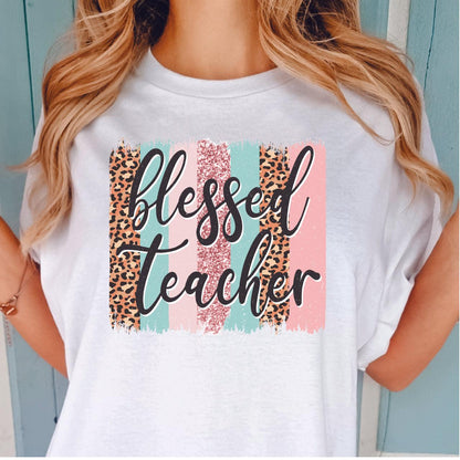 Blessed Teacher DTF Transfer Nashville Design House