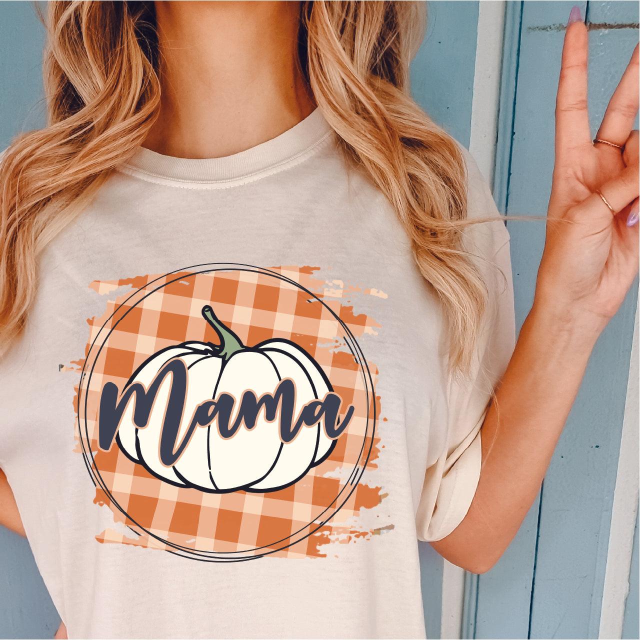 Mama Pumpkin DTF Transfer Nashville Design House