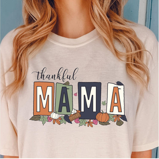 Thankful Mama DTF Transfer Nashville Design House