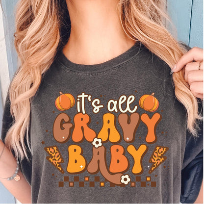 It's All Gravy Baby DTF Transfer Nashville Design House