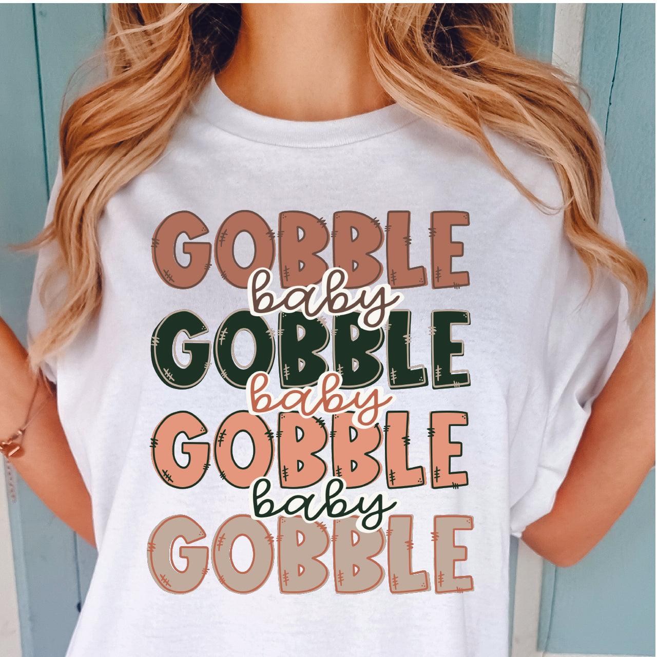 Gobble Baby DTF Transfer Nashville Design House