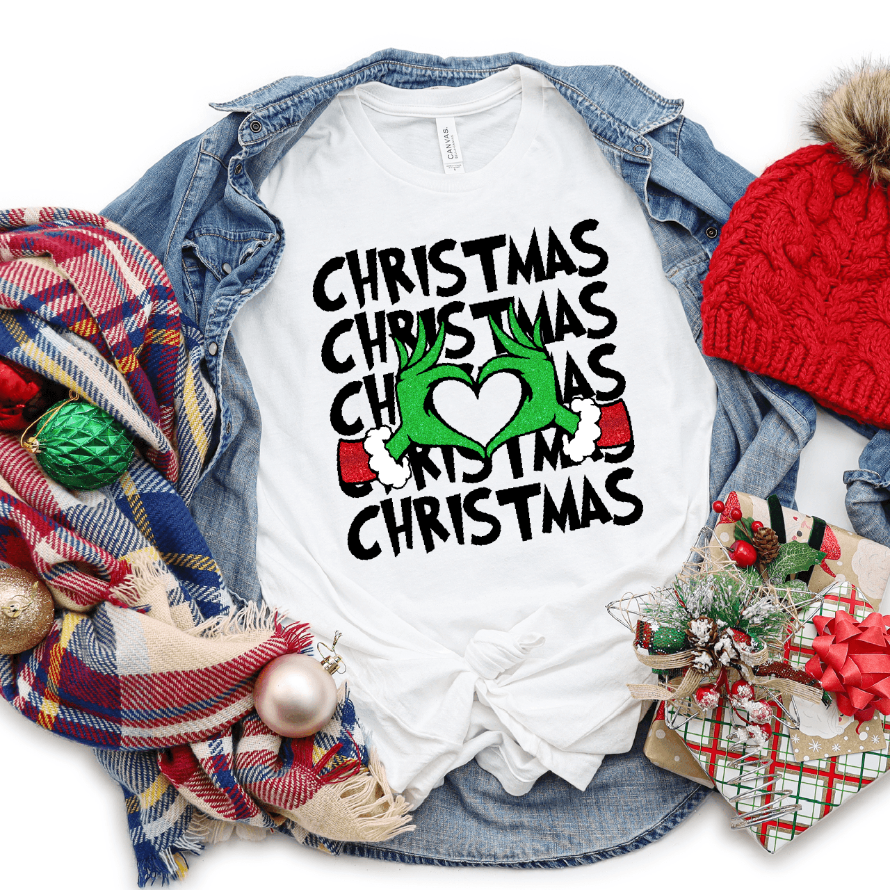 Christmas Grinch DTF Transfer - Nashville Design House