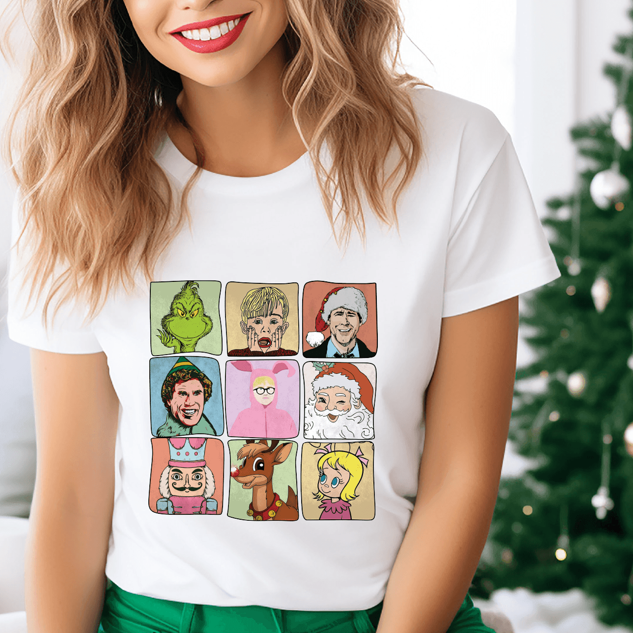 Christmas Movie Characters DTF Transfer - Nashville Design House