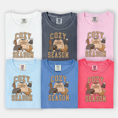 Cozy Season DTF Transfer – Bougie Winter Icons Design - Nashville Design House