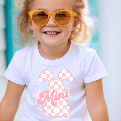 Cute Easter Bunny Mama + Mini DTF Transfer for T-shirts - Easter DTF Transfer - Nashville Design House