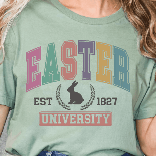 Earth Tones - Easter University - Easter DTF Transfer - Nashville Design House