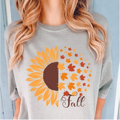 Fall Sunflower DTF Transfer - Nashville Design House