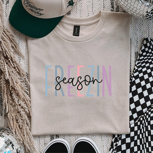 FREEZIN’ Season Winter DTF Transfer – Cool & Calm Winter  - Nashville Design House