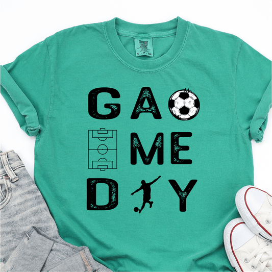 Game Day Icons - Soccer DTF Transfer - Soccer T-shirt Transfer - Nashville Design House