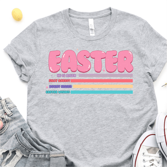 He Is Risen - Silly Rabbit - Bunny Kisses - Easter Wishes - Easter DTF Transfer - Nashville Design House