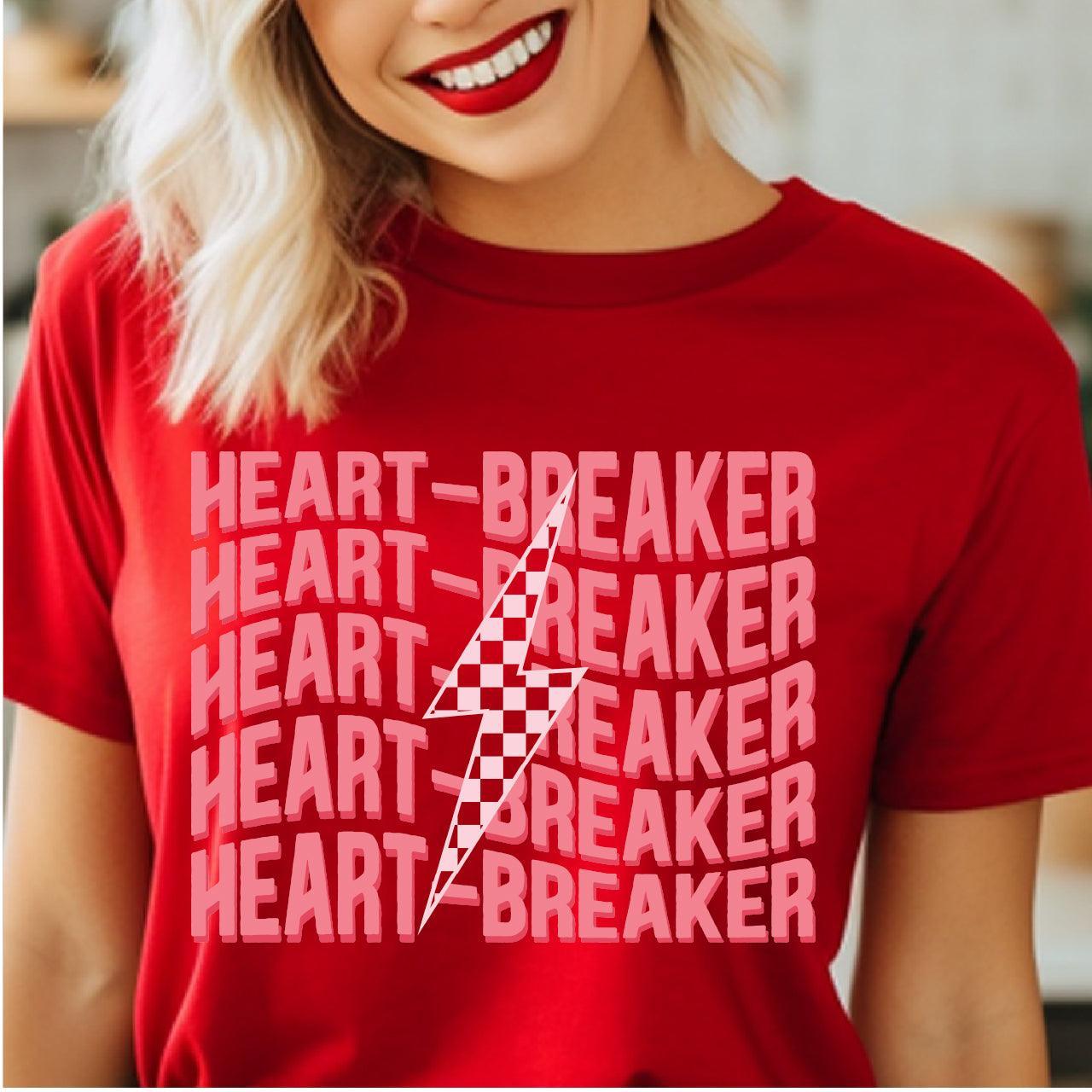 Heartbreaker Valentine DTF Transfer Print, T-Shirt Transfer - Nashville Design House