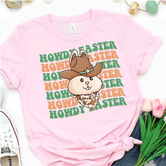 Howdy Easter - Easter DTF Transfer - Nashville Design House