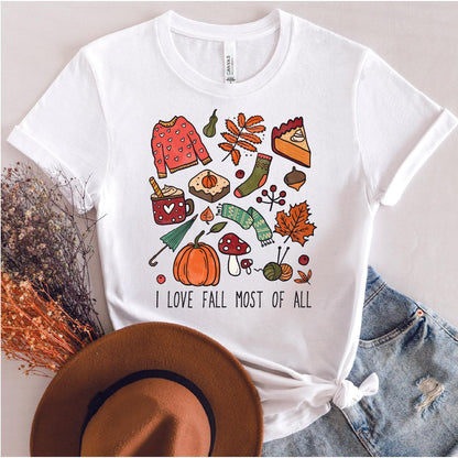 I Love Fall Most Of All DTF Transfer - Nashville Design House