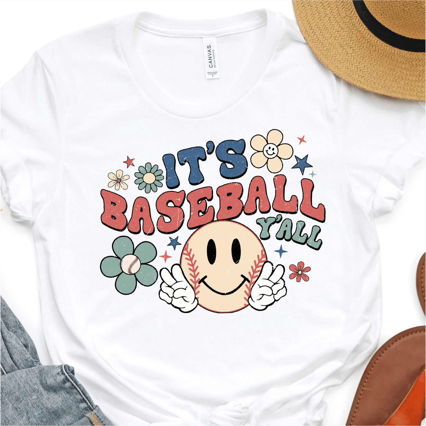 It's Baseball Y'all - Baseball DTF Transfer - Nashville Design House