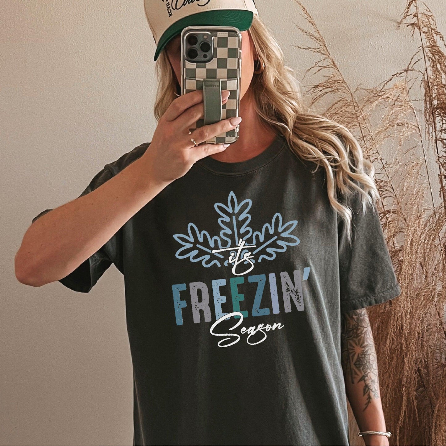 It’s Freezin’ Season DTF Transfer – Snowflake Chill Design - Nashville Design House