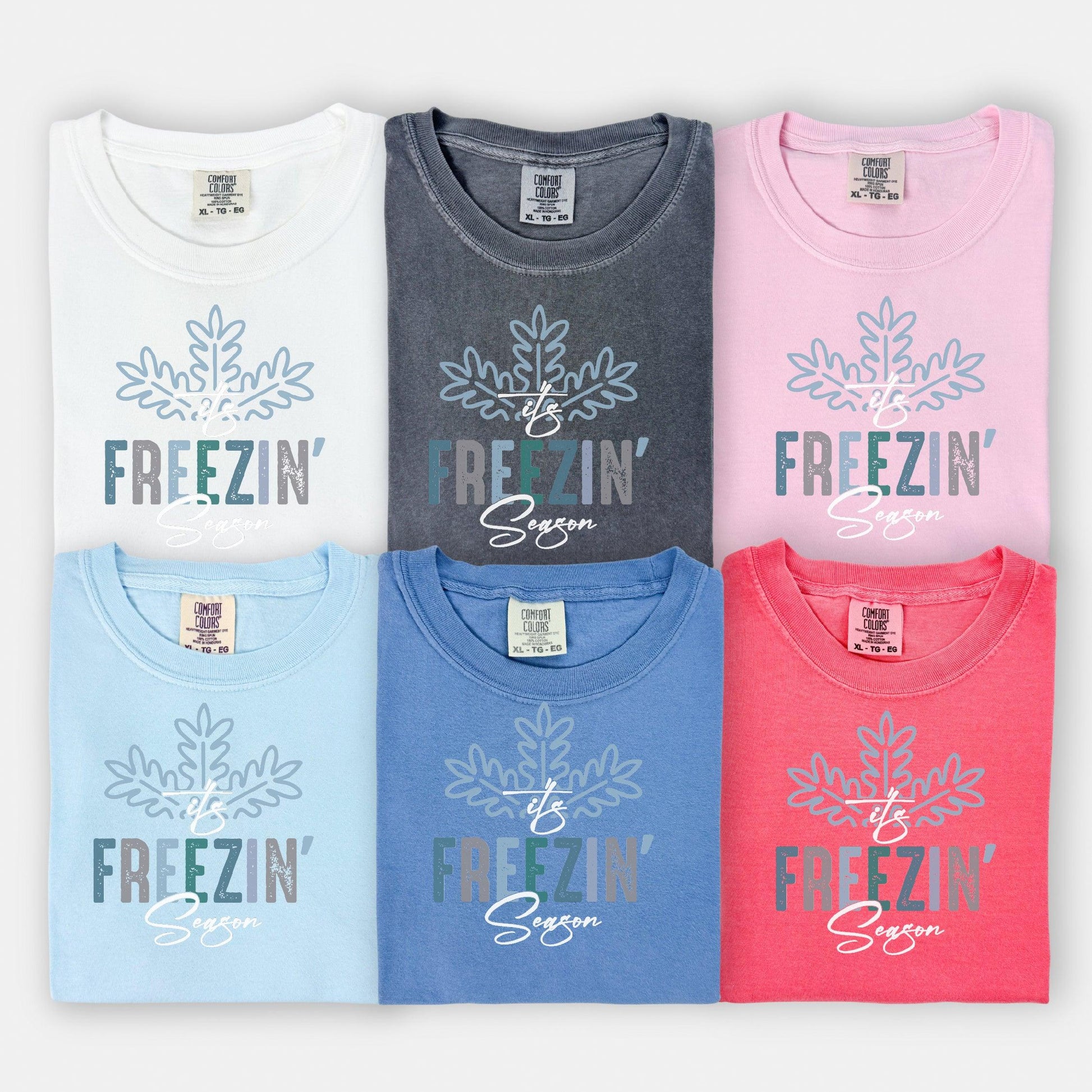 It’s Freezin’ Season DTF Transfer – Snowflake Chill Design - Nashville Design House