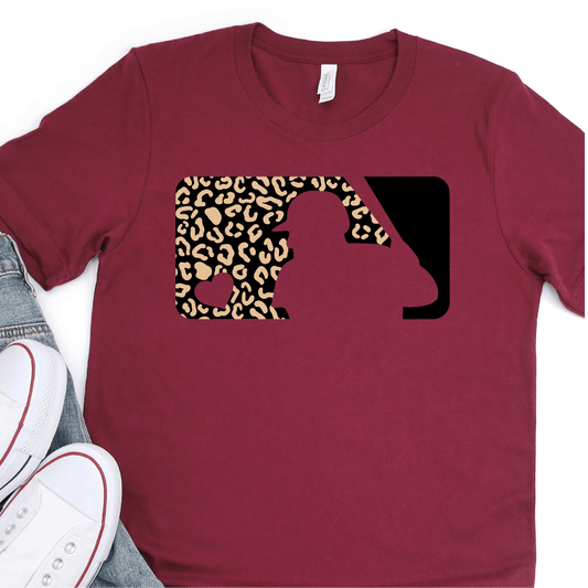 Leopard Major Baseball - Baseball DTF Transfer - Nashville Design House