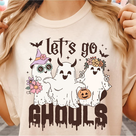 Let's Go Ghouls DTF Transfer - Nashville Design House