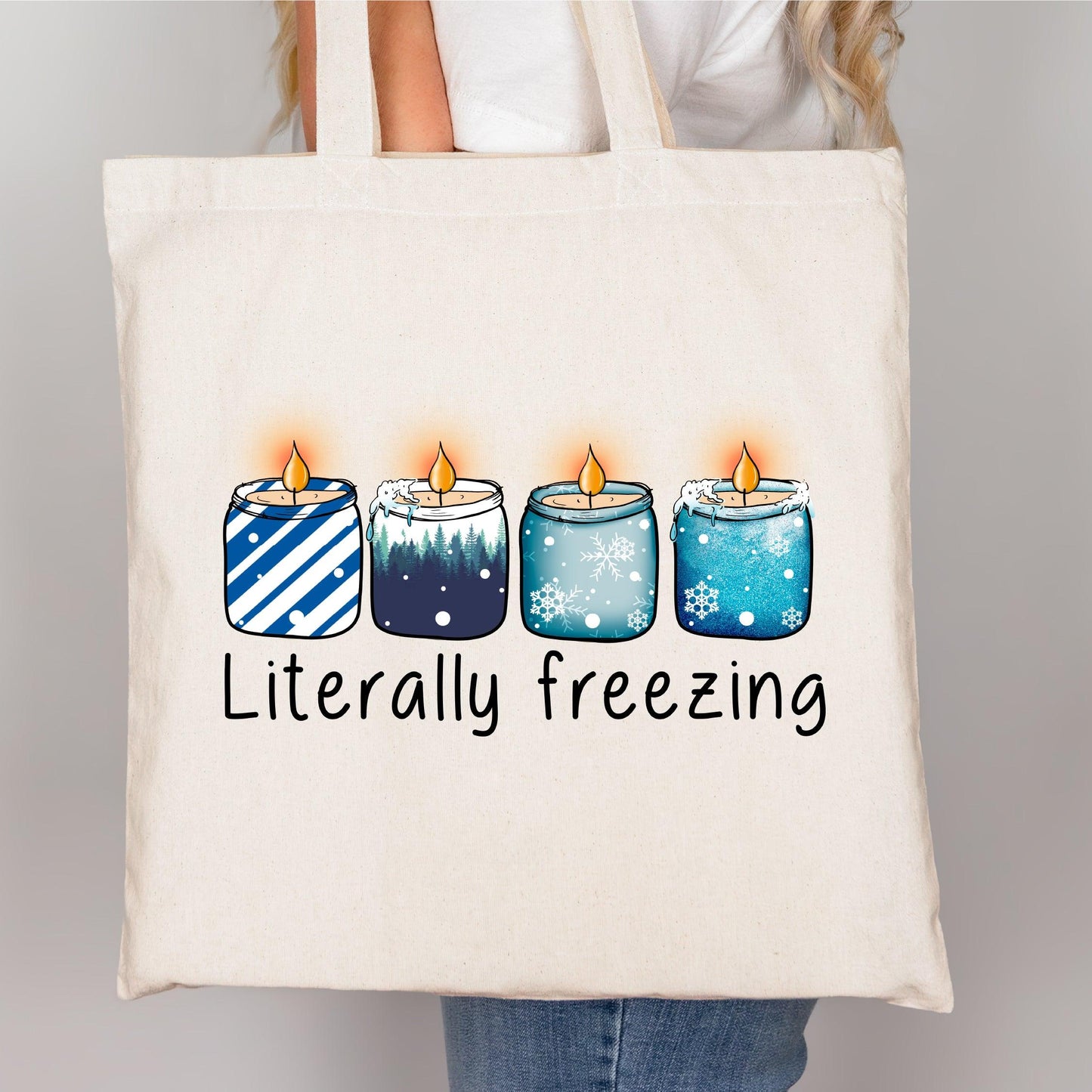 Literally Freezing DTF Transfer – Adorable Winter Design - Nashville Design House