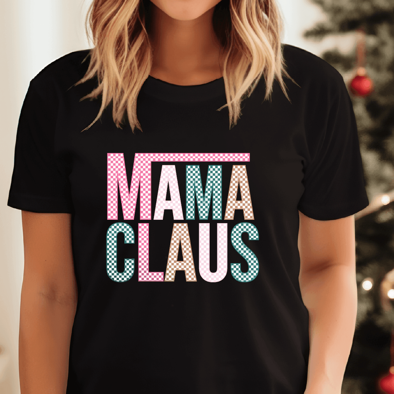 Mama Claus DTF Transfer - Nashville Design House