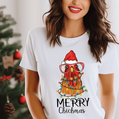 Merry Chickmas DTF Transfer - Nashville Design House