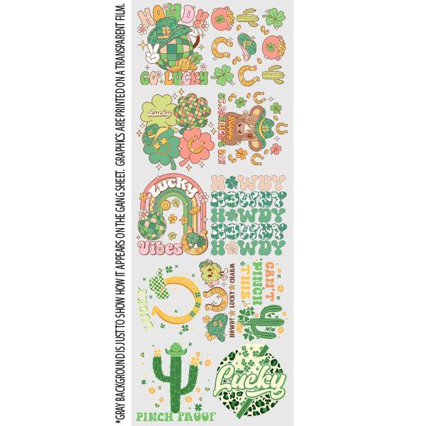 Nashville St. Patrick's Day DTF GANG SHEET (22inx60in) - Nashville Design House