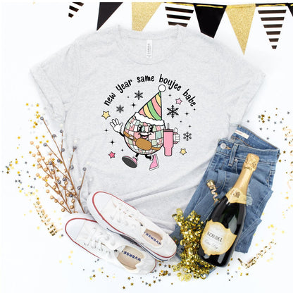 New Year, Same Boujee Babe DTF Transfer - Nashville Design House