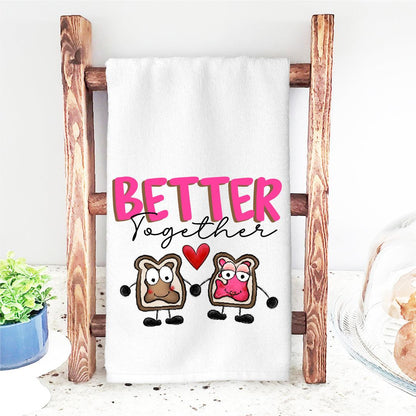 PB & J Valentine’s DTF Transfer | We're Better Together | Twins Designs - Nashville Design House