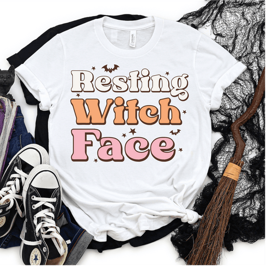 Resting Witch Face DTF Transfer - Nashville Design House