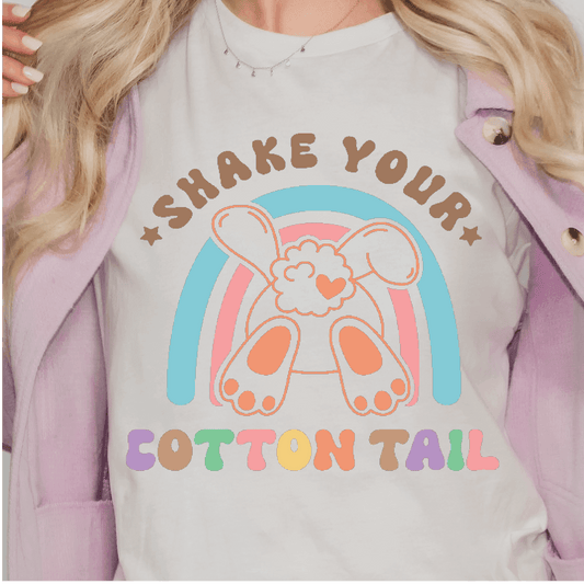 Shake Your Cotton Tail - Easter DTF Transfer - Nashville Design House