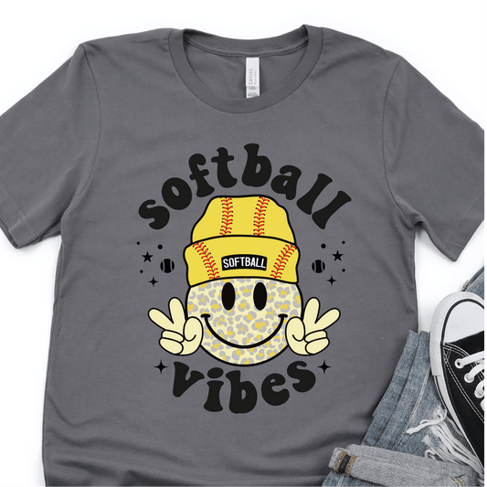 Softball Vibes - Softball DTF Transfer - Nashville Design House