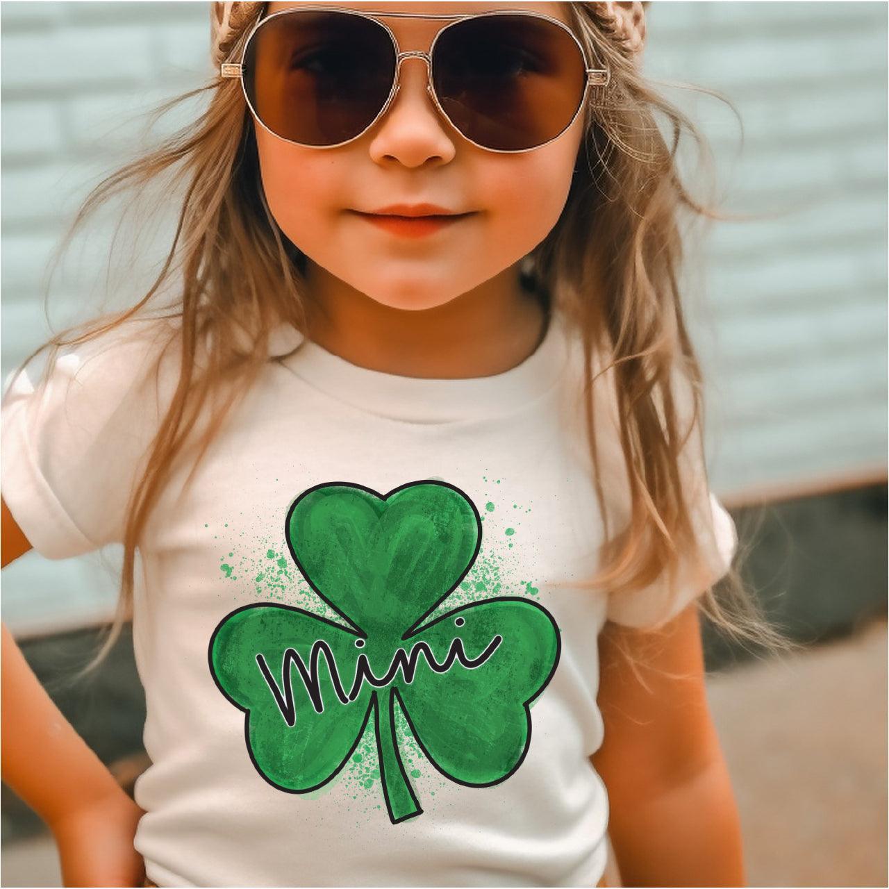 St. Patrick's Day Mama + Mini DTF Transfer for T-shirts - Nashville Design House