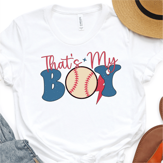 That's My Boy - Baseball DTF Transfer - Nashville Design House