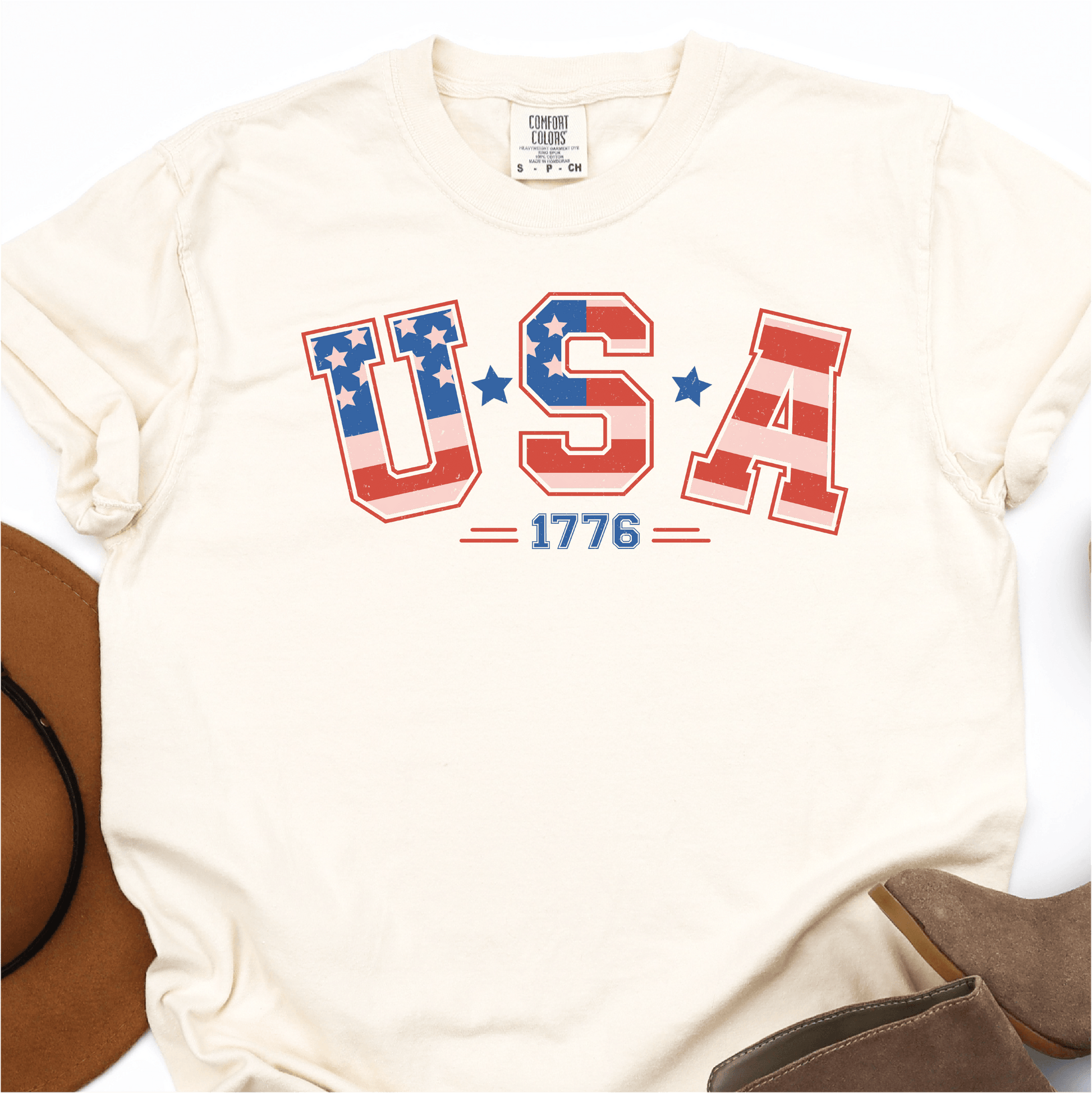 USA 1776 - American Flag - 4th of July DTF Transfer - Independence Day T-shirt Transfer - Nashville Design House