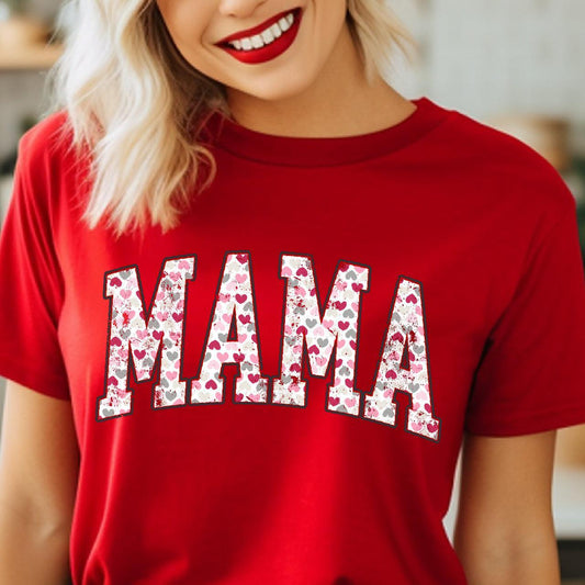 Valentine Mama DTF Transfer Print, T-Shirt Transfer - Nashville Design House