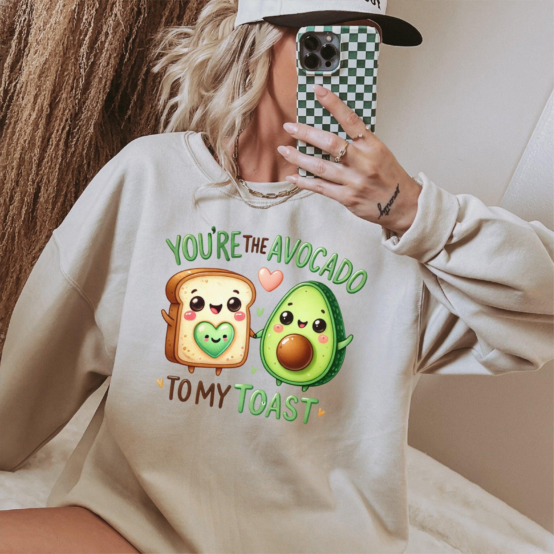 You’re The Avocado To My Toast Valentine's DTF Transfer - Nashville Design House