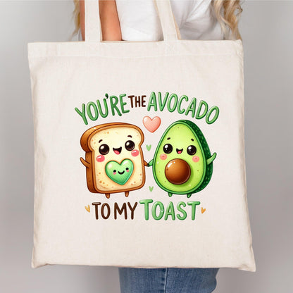 You’re The Avocado To My Toast Valentine's DTF Transfer - Nashville Design House