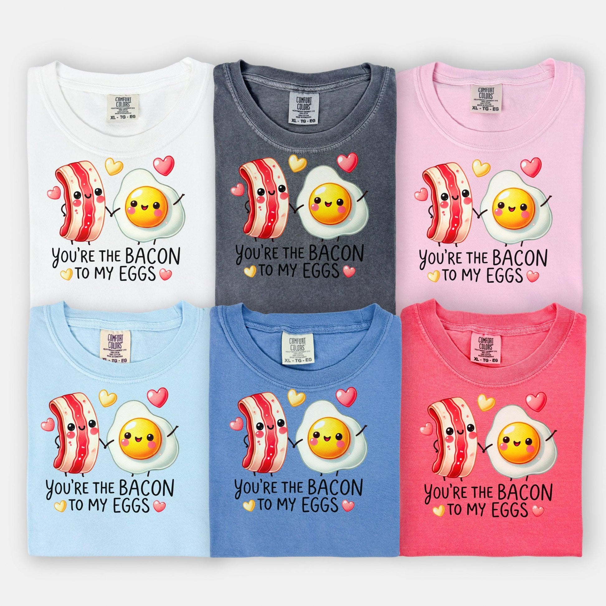 You're The Bacon To My Eggs Valentine's DTF Transfer - Nashville Design House