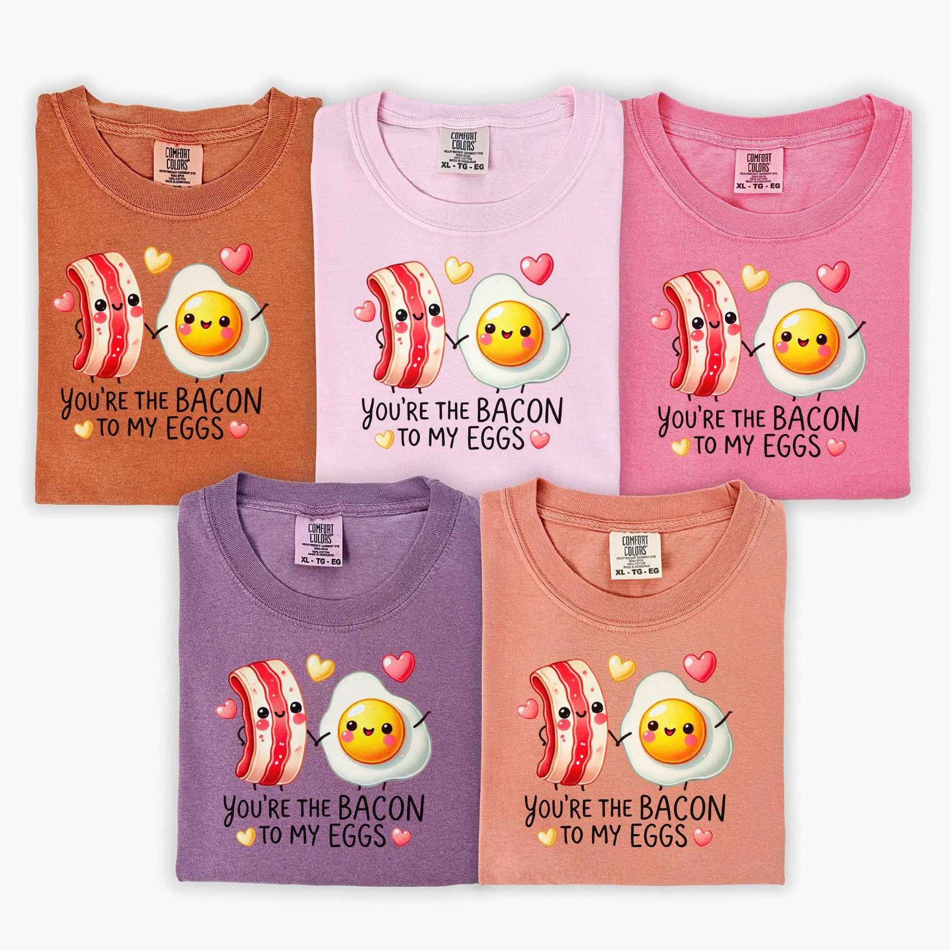 You're The Bacon To My Eggs Valentine's DTF Transfer - Nashville Design House