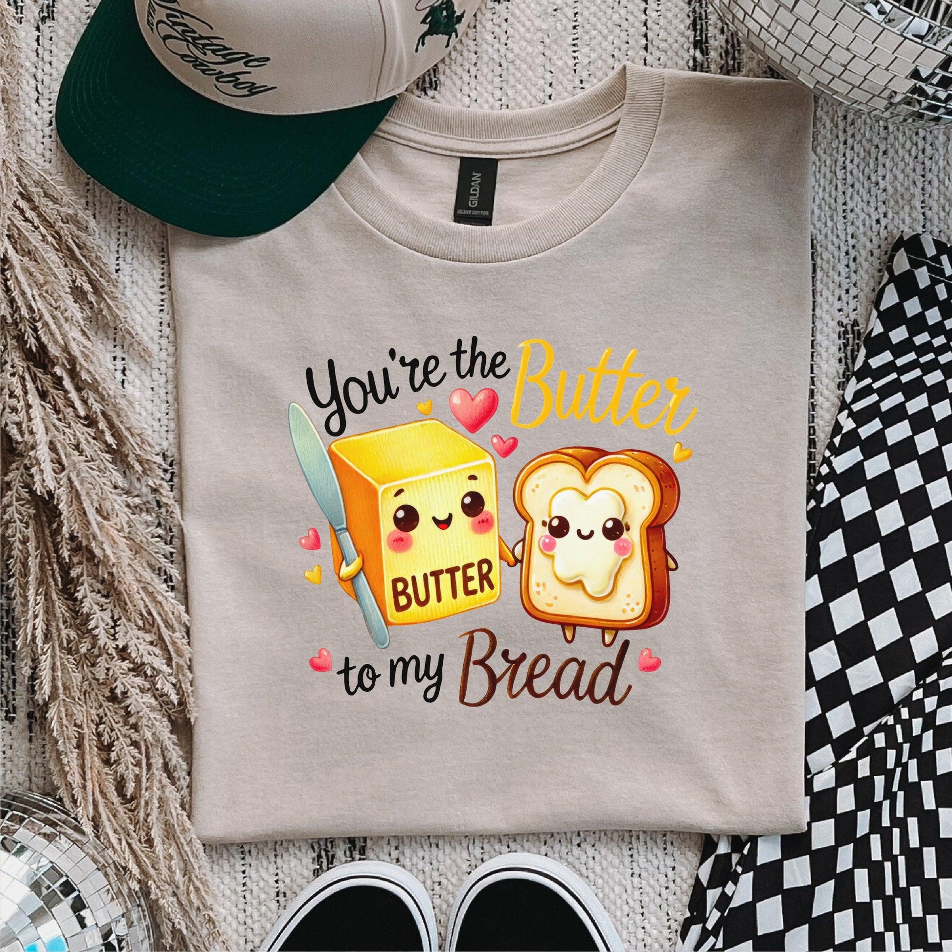 You’re The Butter To My Bread Valentine's DTF Transfer - Nashville Design House