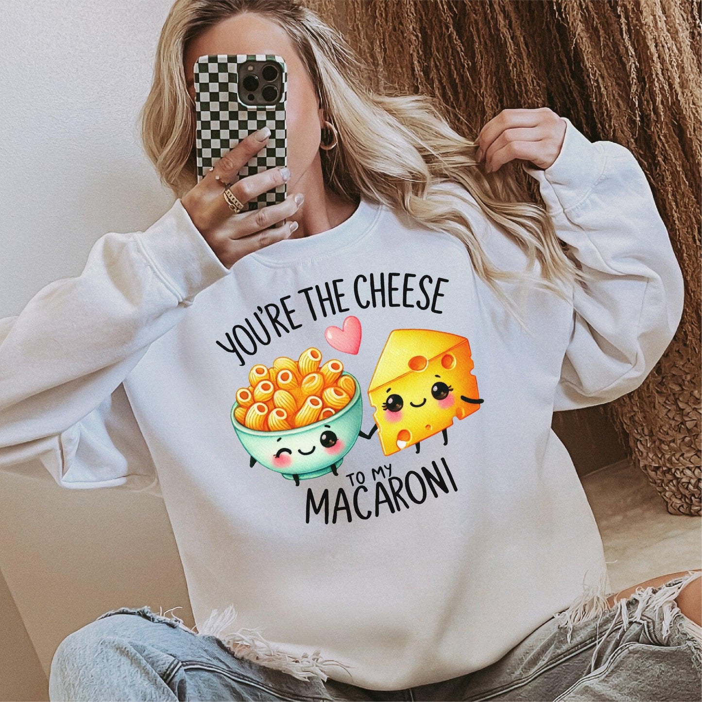 You’re the Cheese to My Macaroni Valentine’s DTF Transfer - Nashville Design House