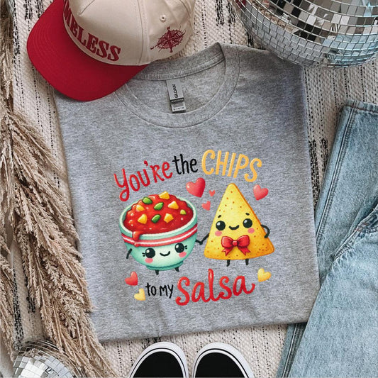 You’re the Chips to My Salsa Funny Valentine's DTF Transfer - Nashville Design House