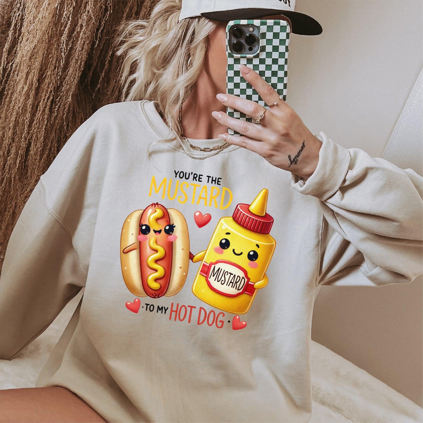 You’re the Mustard to My Hot Dog Valentine's DTF Transfer - Nashville Design House