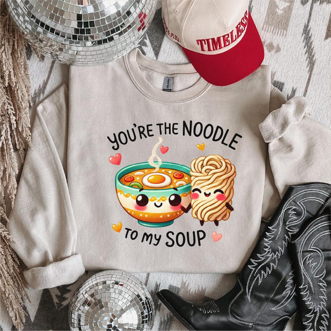 You’re the Noodle to My Soup Valentine's DTF Transfer - Nashville Design House