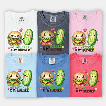 You’re the Pickle to My Burger Valentine's DTF Transfe - Nashville Design House